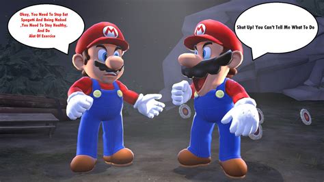 Super Mario Vs SMG4 Mario by AngryGermanKidoble on DeviantArt