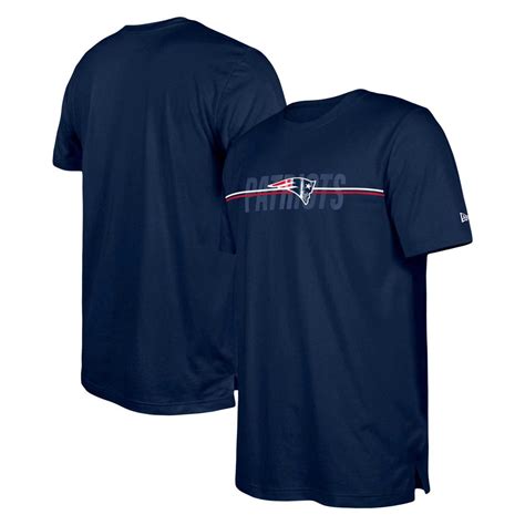 Men's New Era Navy New England Patriots 2023 NFL Training Camp T-Shirt ...