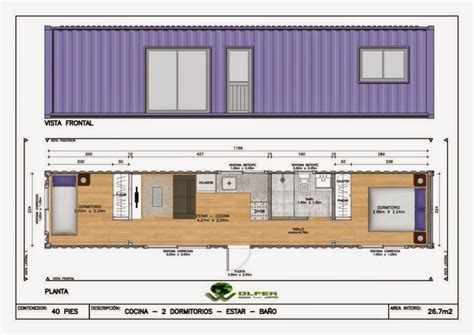 Mi Casa en un Container o Contenedor Maritimo: otros planos y diseños