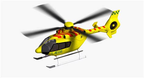 3D Ec135 Air Ambulance - TurboSquid 1382232