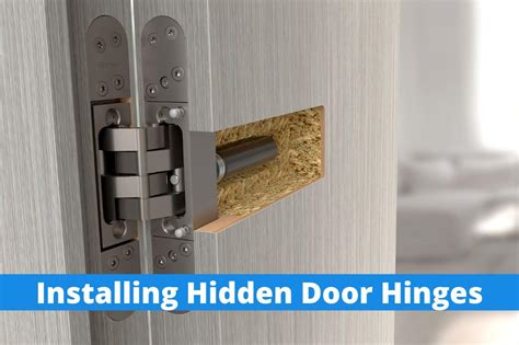 Installing Hidden Door Hinges - WoodMedium