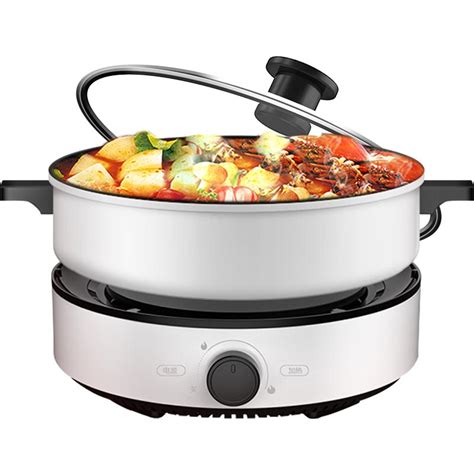 midea electric hot pot household multi-functional split electric cooking pot electric pot small ...