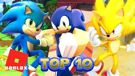 Los 10 mejores juegos de Sonic Roblox que no te puedes perder! - YouTube