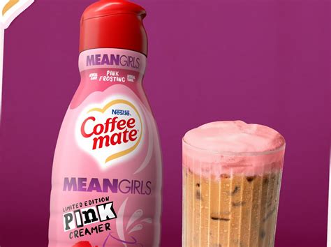 Coffee Mate is Releasing New Mean Girls Pink Frosting Coffee Creamer (So Fetch!) | Hip2Save