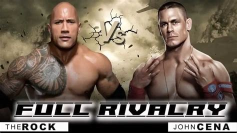 John Cena vs the Rock Rivalry: Matches and Storyline - ITN WWE