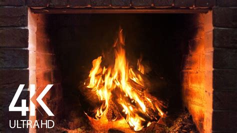 Fireplace Sounds - Crackling Fireplace in 4K UHD - Part #1 | ProArtInc