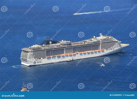 MSC Fantasia cruise ship editorial photo. Image of travel - 67009991