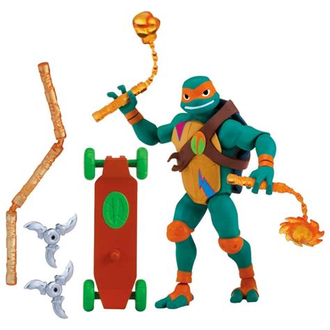 The Rise of The Teenage Mutant Ninja Turtles Action Figures - Mikey 'The Ni - Turtles UK