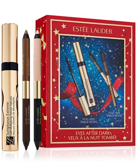 Estée Lauder 3-Pc. Eyes After Dark Holiday Makeup Set - Macy's