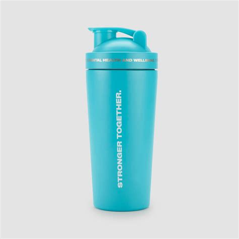 Stronger Together Shaker | Teal | MYPROTEIN™