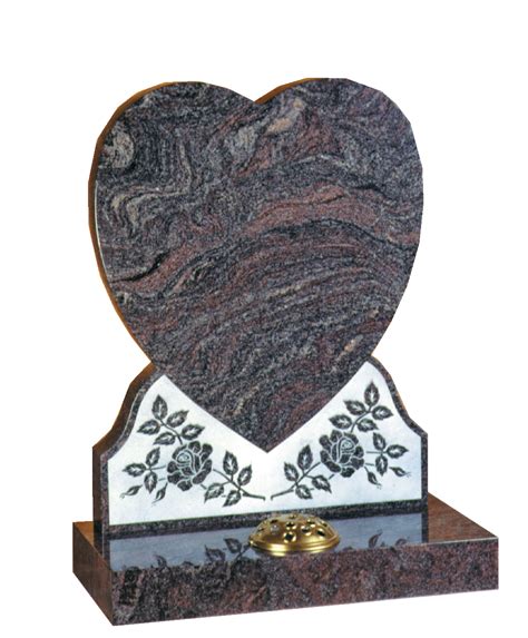 Buy Granite Headstone - Beautiful shaped heart | Memorials,Granite Headstones for Sale ...