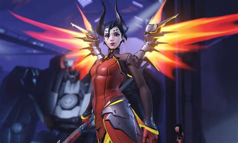 Mercy Devil Skin - Overwatch by PlanK-69 on DeviantArt