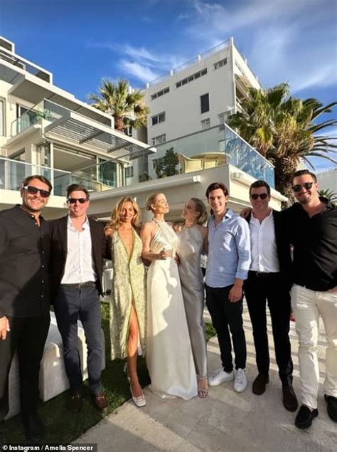 Lady Amelia kicks off wedding celebrations with glamorous party- but ...