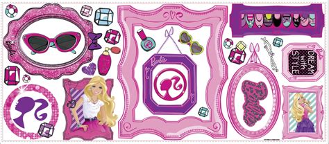 Barbie Wall Sticker clearance