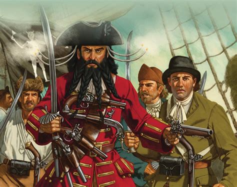 Blackbeard's Last Fight | Pirate art, Pirates, Blackbeard