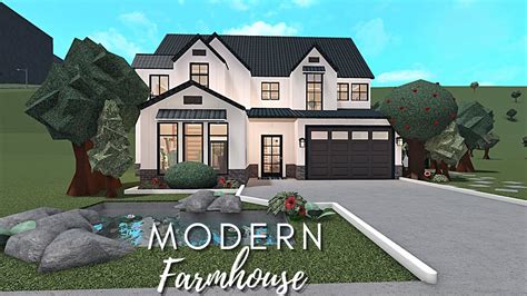 Bloxburg House Ideas 2 Story Farmhouse