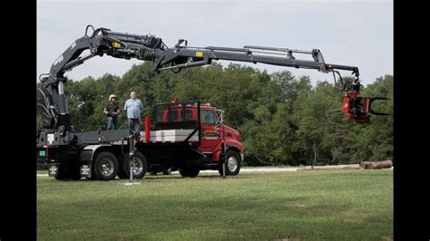 Grapplesaw Truck Mecanil SG280 w/ Copma 450 Knuckleboom Crane - 100 ...