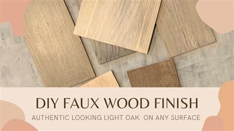 DIY FAUX LIGHT OAK FINISH, 60% OFF | gbu-hamovniki.ru