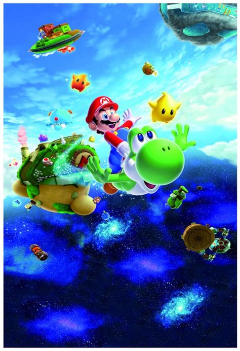 Super Mario Galaxy 2 Poster 13x19