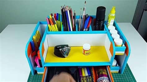 A stylish and comp DIY desk organizer/ drawer organizer out of ...