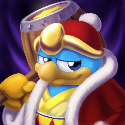 King Dedede portrait by MadMayblossom | Smash bros, Super smash bros brawl, Cartoon as anime