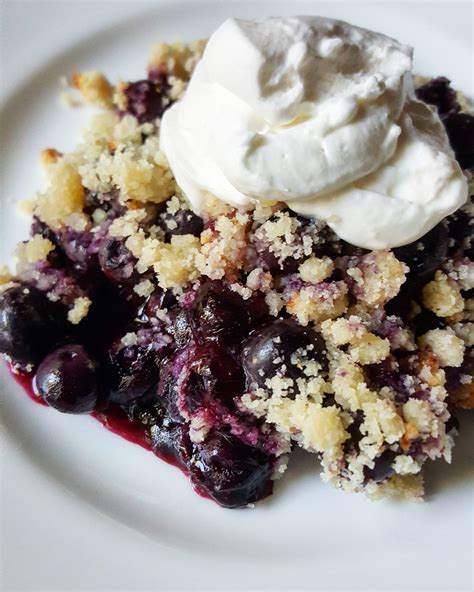 Blueberry Cobbler | Low Carb | Keto | Gluten-Free