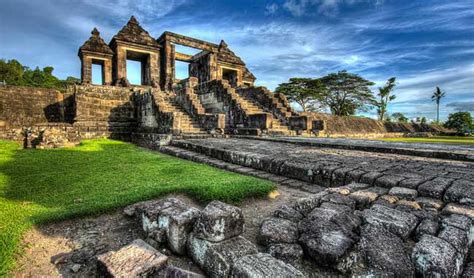 Ratu Boko Temple in Sleman Regency, Yogyakarta Special Region