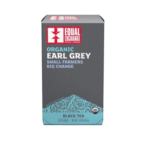 Organic Earl Grey Tea 20 bags | Just Food Hub