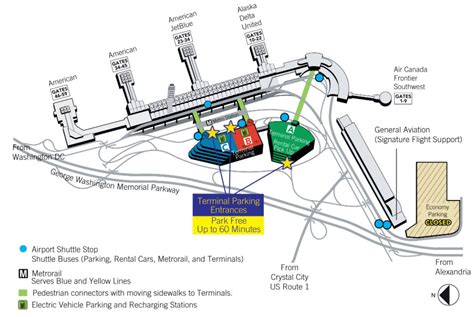 Ronald Reagan Washington National Airport [DCA] Terminal Guide