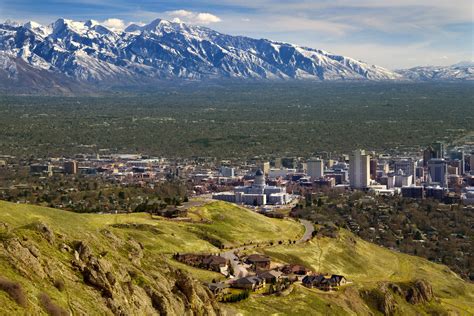 Salt Lake City Utah | Aerial view of downtown Salt Lake City… | Flickr