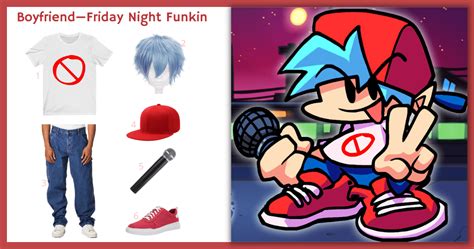 DIY Friday Night Funkin Boyfriend Costume 2022|Cosplay And Halloween Ideas