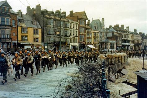 D-Day Landing Sites Then and Now: Normandy Beaches in 1944 and 70 Years Later