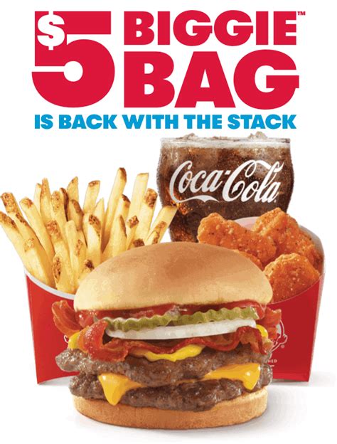 Wendy's offers $5 Biggie Bag with four items - Living On The Cheap