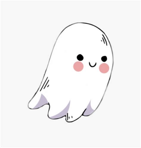 #cute #kawaii #chibi #ghost #halloween #asthetic #tumblr - Cartoon, HD ...