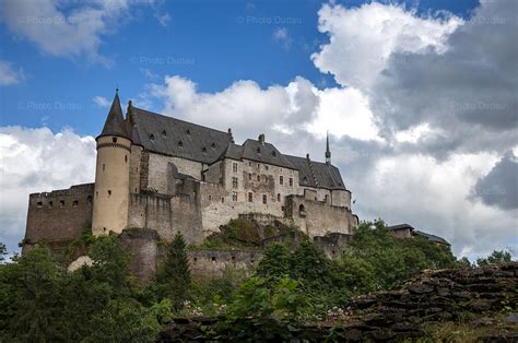 Vianden Castle in Luxembourg – Stock Images Luxembourg