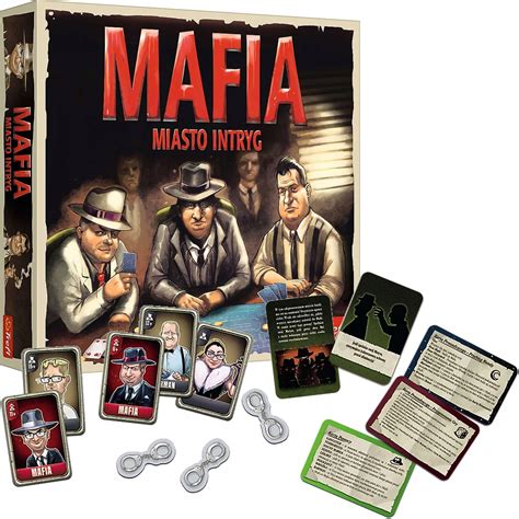 MAFIA MIASTO INTRYG - Gra planszowa TREFL 02297 - Stan: nowy 37 zł ...