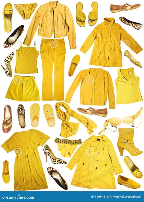 Yellow Clothing Stock Photos - Image: 21694613