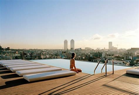 barcelona-rooftop-pool-panoramic-view | The Spain Event