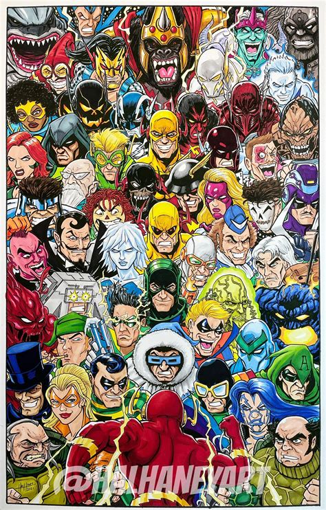 Flash Rogues Gallery 11x17 Fine Art Print - Etsy Canada