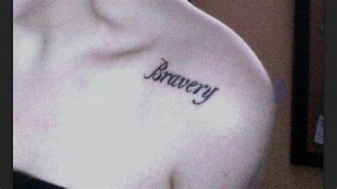 Bravery tattoo | Tattoos, Tattoo quotes, Bravery