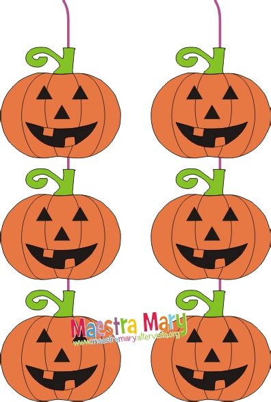 Decorazioni Zucche di Halloween | Maestra Mary