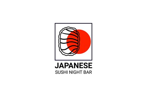 Sushi Logo Design. Isolated In White Background. Modern Design. Flat ...