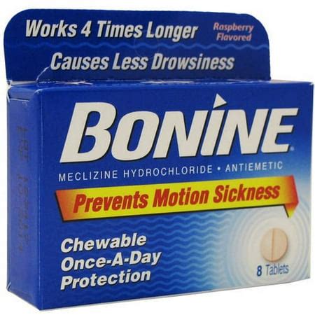 Bonnie Bonine Chewable Tablets - Walmart.com