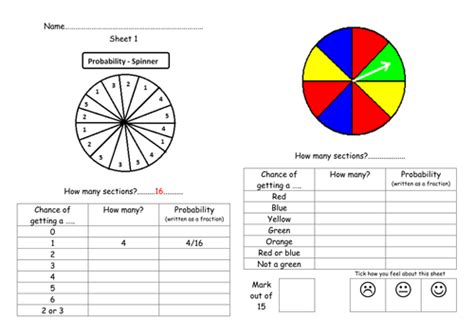 probability single event as fractions low level by Labrown20 - Teaching Resources - Tes