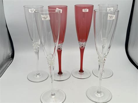 Champagne Flutes (6) Auction