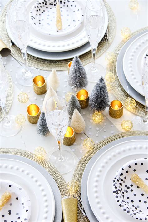 5 ideas to decorate the New Year's table