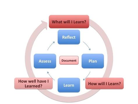 CPD cycle stages (in blue) and related professional behaviors'... | Download Scientific Diagram