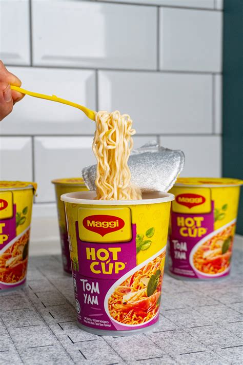 Ofiskita | Nestle Maggi Hot Cup Tom Yum Instant Noodles 61G (6 Cups ...