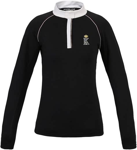 Kingsland Spezia Show Shirt - Ladies Long Sleeved Comfort Horse Ride ...