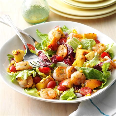 Shrimp & Nectarine Salad | Taste of Home